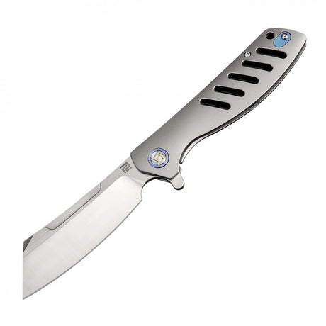 Artisan Cutlery Tomahawk ATZ-1815G S35VN Blade Titanium Handle Folding Knives