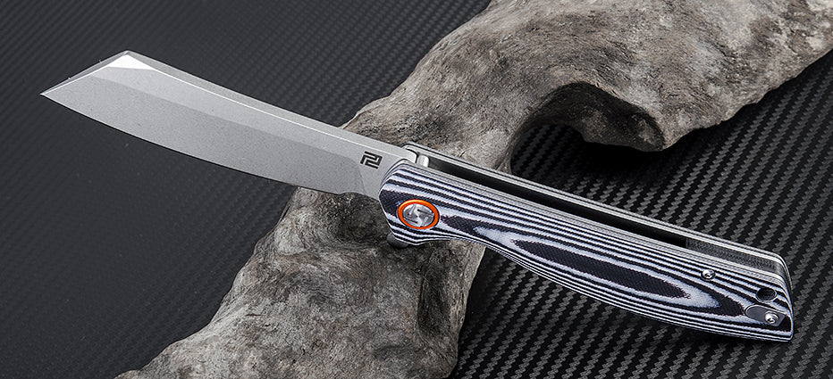 Artisan Cutlery Tomahawk ATZ-1815P D2 Blade G10(Curve) Handle Folding Knives