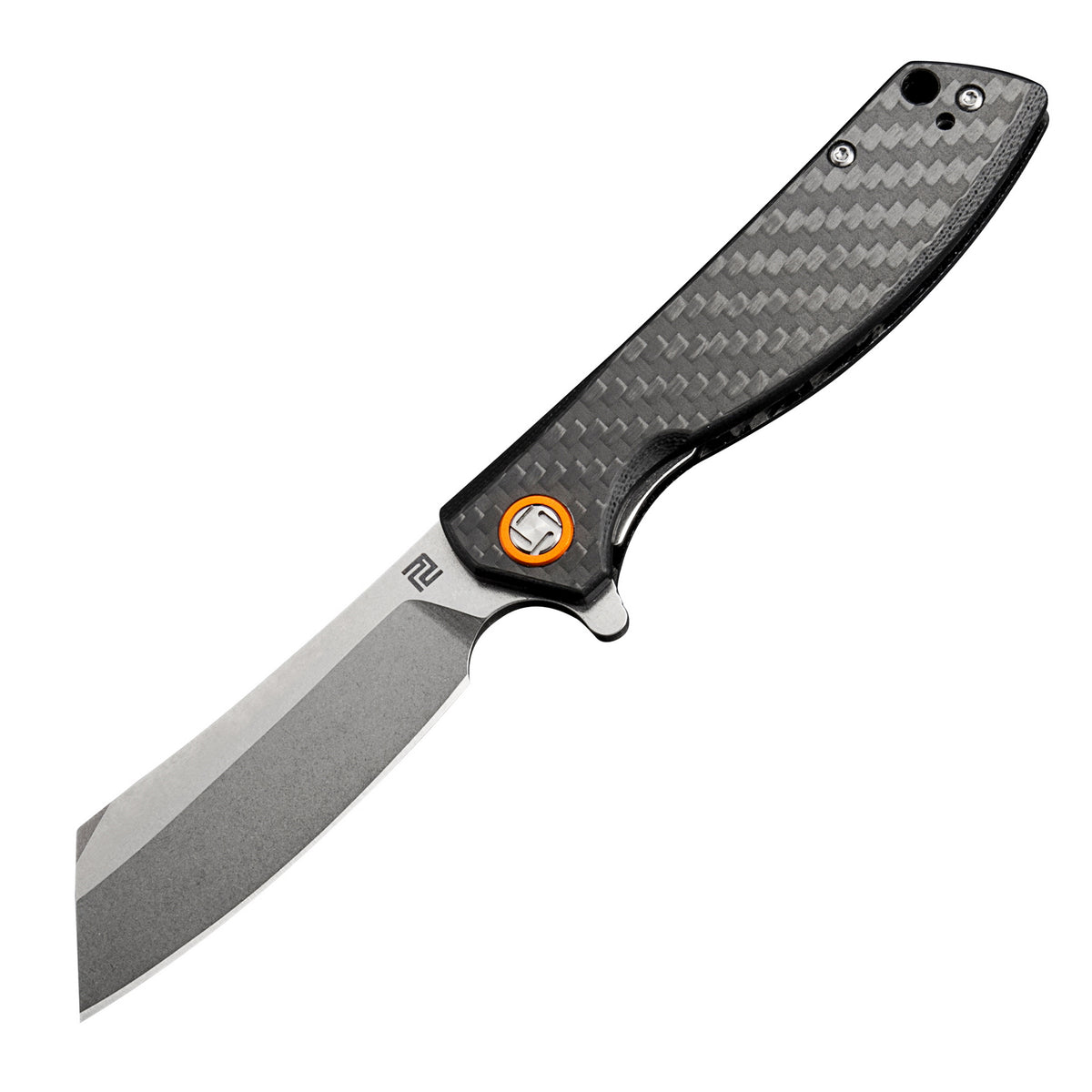 Artisan Cutlery Tomahawk ATZ-1815PS D2 Blade Carbon FIber Handle Folding Knives