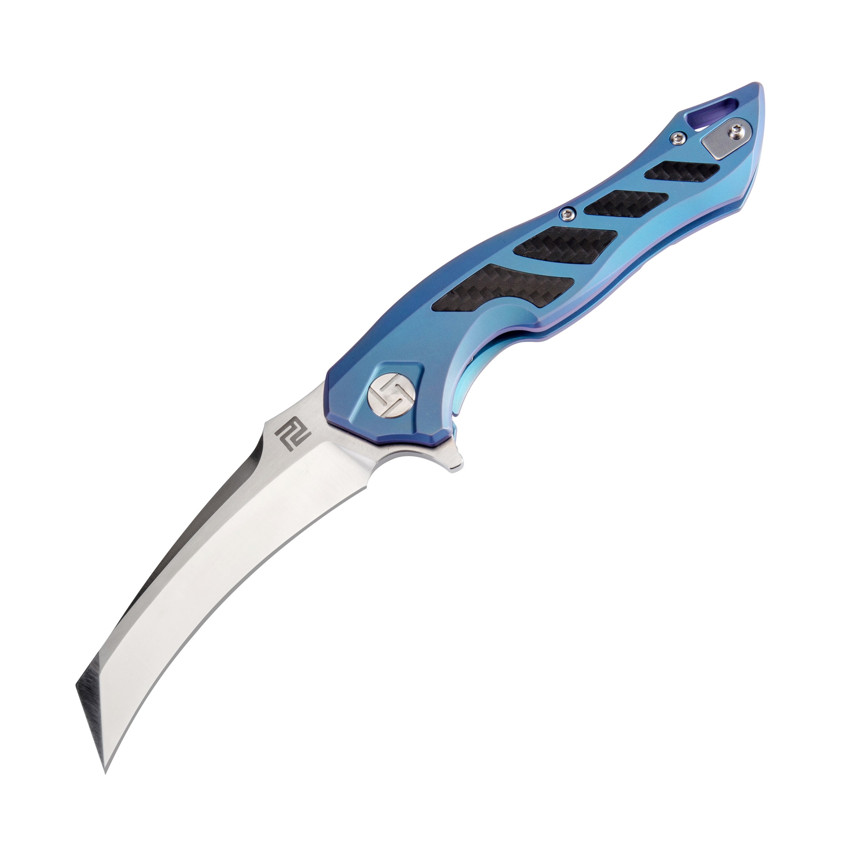 Artisan Cutlery Eagle ATZ-1816G - M390 Blade, Titanium Handle