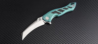 Artisan Cutlery Eagle ATZ-1816G S35VN Blade Titanium Handle Folding Knives