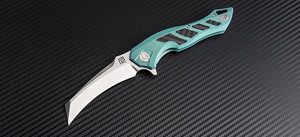 Artisan Cutlery Eagle ATZ-1816G S35VN Blade Titanium Handle Folding Knives
