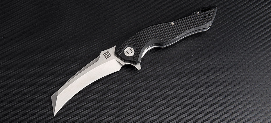 Artisan Cutlery Eagle ATZ-1816P Folding Knives - D2 Blade, G10 Handle