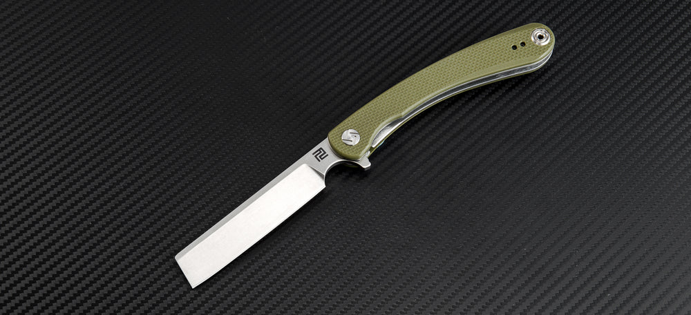 Artisan Cutlery Orthodox ATZ-1817P D2 Blade G10(Flat) Handle Folding Knives