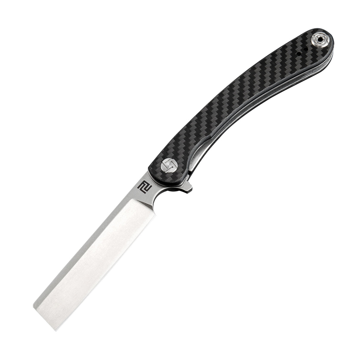 Artisan Cutlery Orthodox ATZ-1817PS D2/AR-RPM9 Blade Carbon Fiber Handle Folding Knives