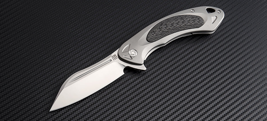 Artisan Cutlery Eterno ATZ-1818G S35VN Blade Titanium Handle Folding Knives