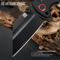 ARTISAN CUTLERY PROPONENT ATZ-1820P D2 Steel Black PVD Blade Black G10 Handle Pocket Knife Folding Knife EDC Knife