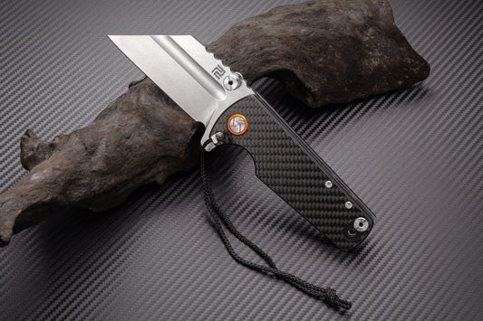 Artisan Cutlery Proponent ATZ-1820P D2 Blade Carbon Fiber Handle Folding Knives