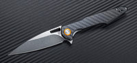 Artisan Cutlery Archaeo ATZ-1821P D2 Blade Carbon Fiber Handle Folding Knives
