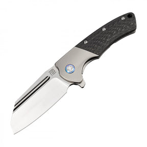 Artisan Cutlery Mastiff ATZ-1824G S35VN Blade Titanium Handle Folding Knives