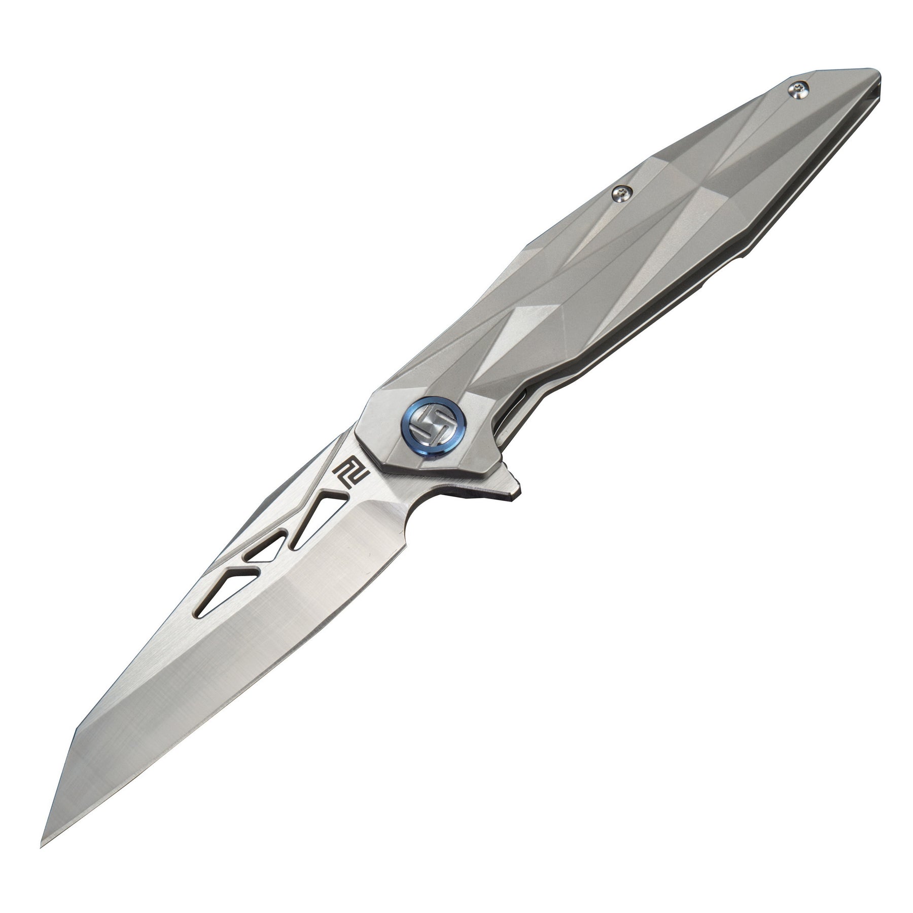 Artisan Cutlery Cygnus ATZ-1827G S35VN Blade Titanium Handle Folding Knives