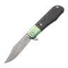 Artisan Cutlery Hyperion ATZ-1834GSD Damascus Blade Titanium and Carbon Fiber Handle Folding Knives