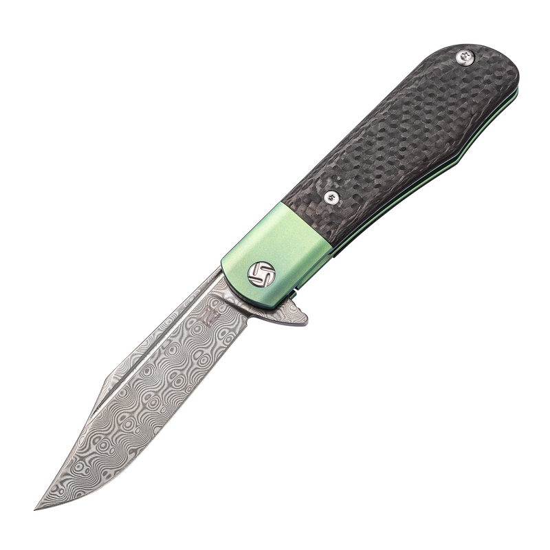 Artisan Cutlery Hyperion ATZ-1834GSD Damascus Blade Titan