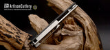 Artisan Cutlery Centauri ATZ-1839GS S35VN Blade Titanium and Carbon Fiber Handle Folding Knives