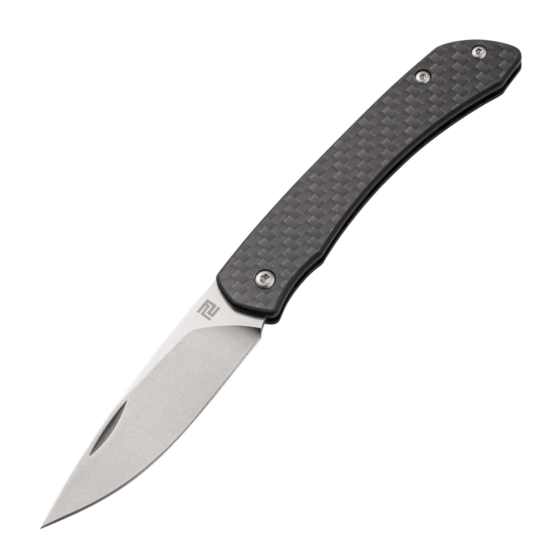 Artisan Cutlery Biome ATZ-1840P swedish sandvik 12C27 Blade Carbon Fiber Handle Folding Knives