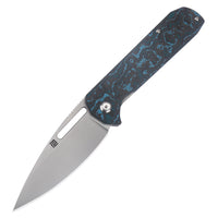 Artisan Cutlery Arion ATZ-1843G S35VN Blade Titanium and Fat Carbon Fiber Handle Folding Knives