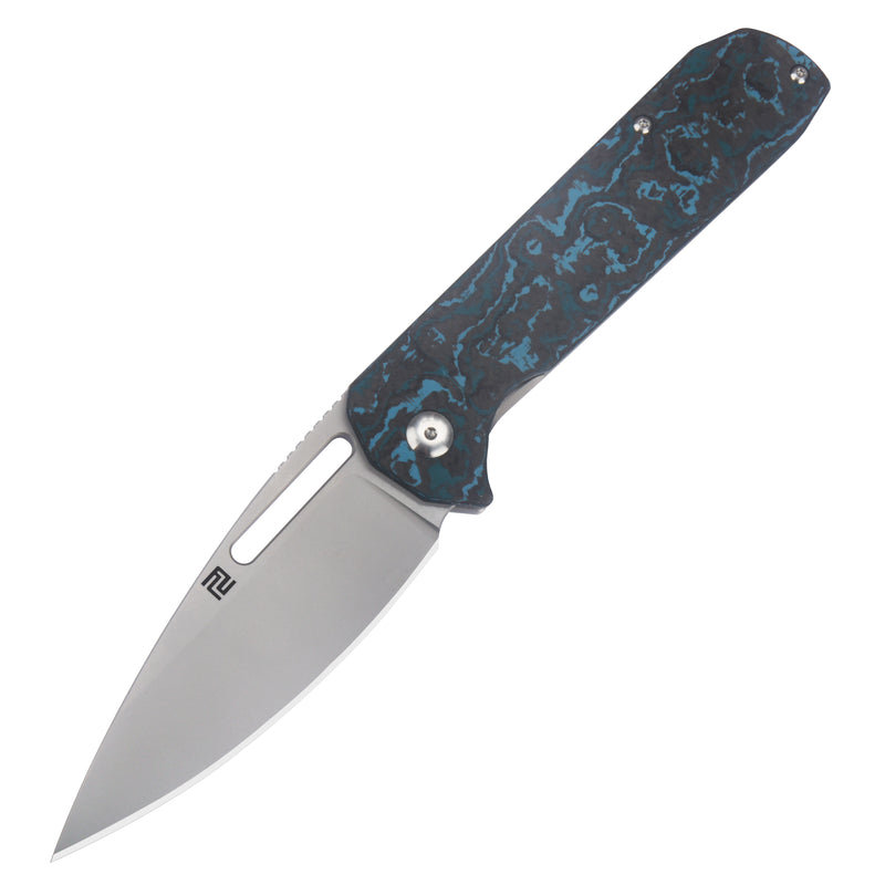 Artisan Cutlery Arion Atz-1843g S35vn Blade Titanium And Fat Carbon Fiber Handle Folding Knives - artisan cutlery
