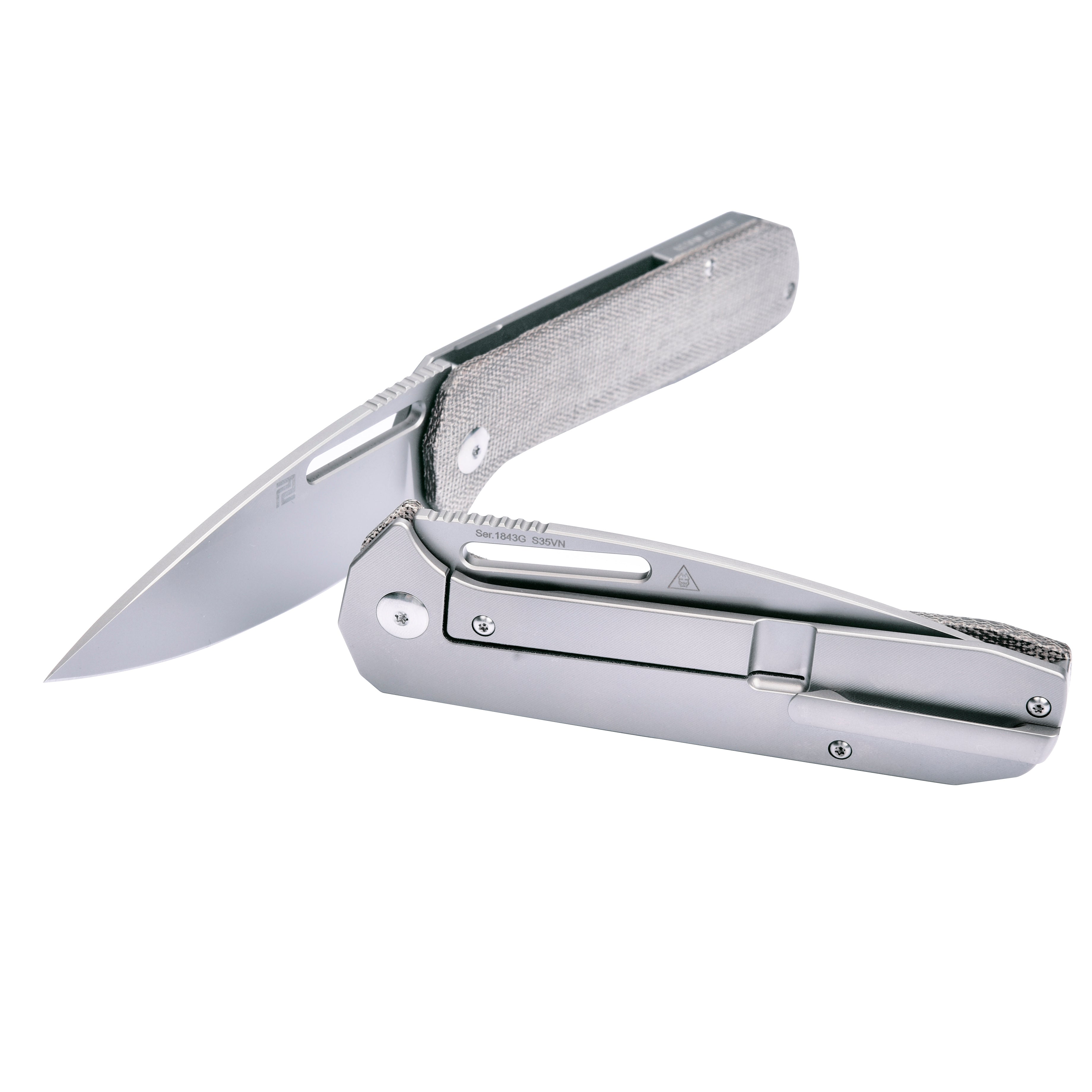 Artisan Cutlery | Arion ATZ-1843G | Flipper | Folding Knife