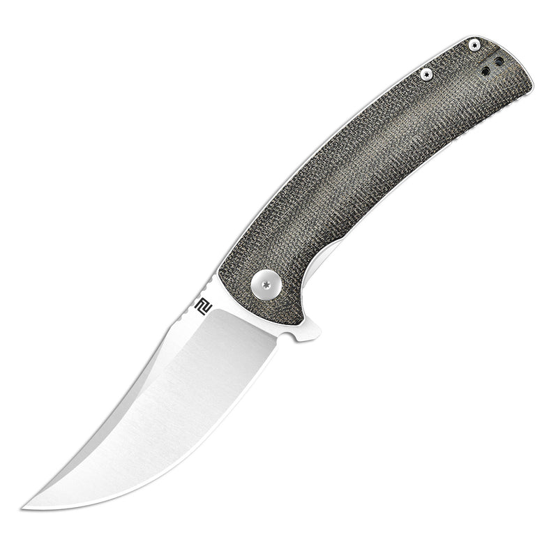 Artisan Cutlery Arroyo Atz-1845p Ar-rpm9 Steel Blade Micarta Handle Folding Knives - artisan cutlery
