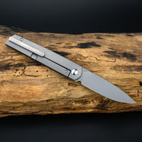 Artisan Cutlery Sirius 1849G S35VN Blade Fat Carbon and Titanium Handle Folding Knives
