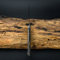 Artisan Cutlery Sirius 1849G S35VN Blade Fat Carbon and Titanium Handle Folding Knives