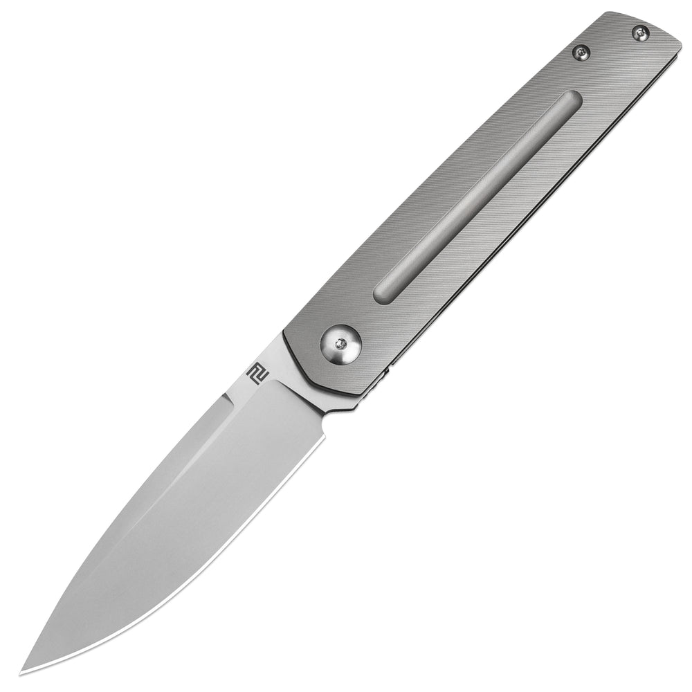 Artisan Cutlery Sirius 1849G S35VN Blade Titanium Handle Folding Knives