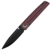 ARTISAN CUTLERY SIRIUS 1849P-BDRC S35VN BLACK PVD COATED BLADE MICARTA HANDLE FOLDING KNIVES