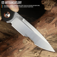 Artisan Cutlery Sirius 1849P AR-RPM9 Steel Blade G10 Handle Folding Knives