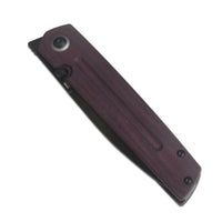 Artisan Cutlery Sirius 1849P-DDRC S35VN Black DLC Coated Blade Micarta Handle Folding Knives