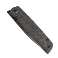 Artisan Cutlery Sirius 1849P-DODG S35VN Black DLC Coated Blade Micarta Handle Folding Knives