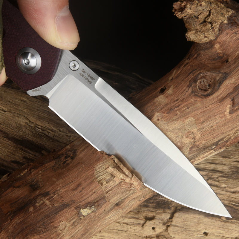 Artisan Cutlery Sirius 1849P S35VN Blade DRC Micarta Handle Folding Knives