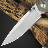 Artisan Cutlery Sirius 1849P S35VN Blade OD Green Micarta Handle Folding Knives