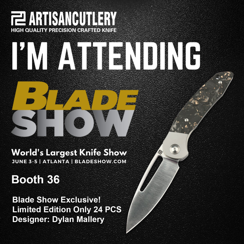 Artisan Cutlery Tylos 1854G-GCF S35VN Blade Folding Knife (Limited Edition)