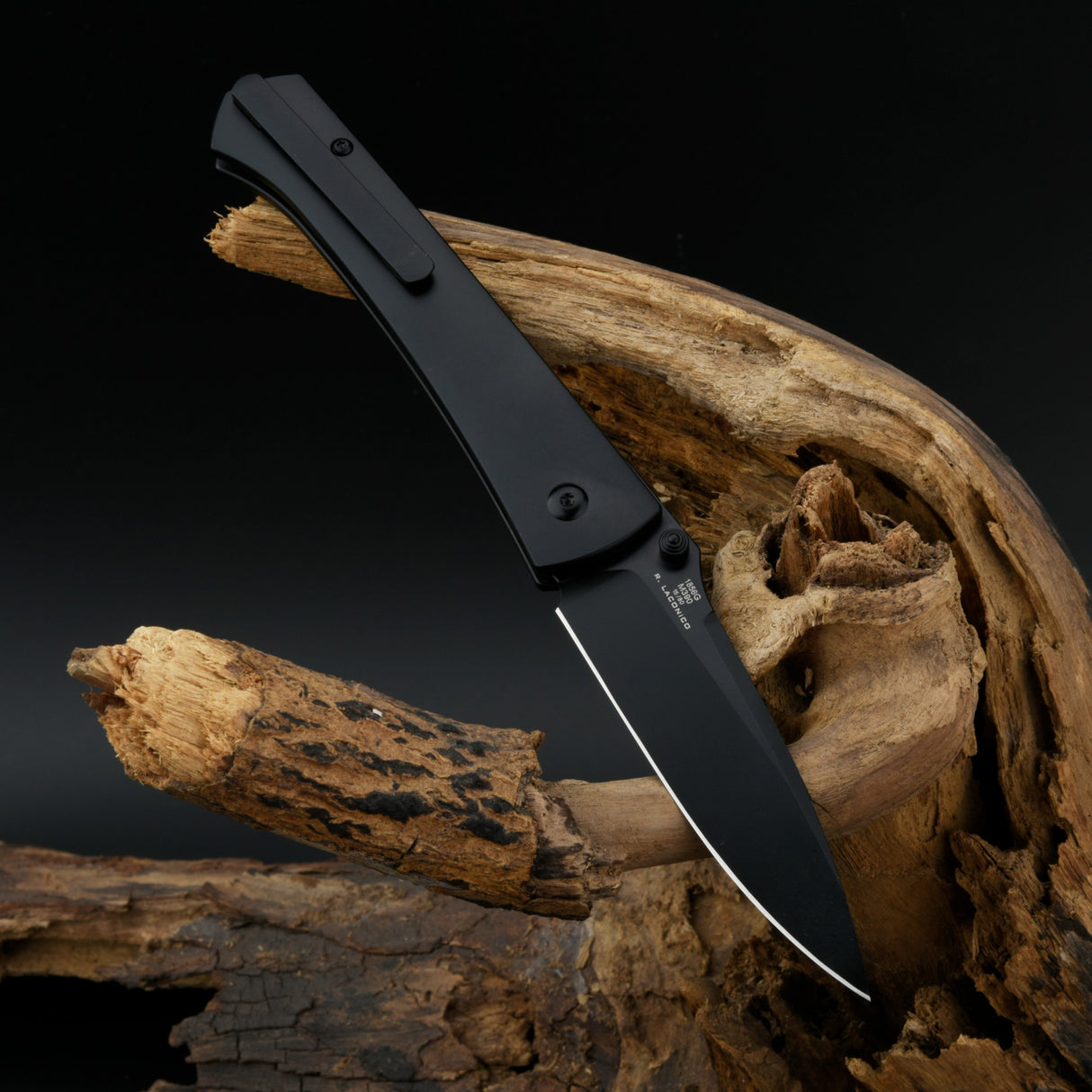Artisan Cutlery Andromeda 1856G-FCMV M390 Blade Titanium and Fat Carbon Handle Folding Knife (Limited Edition)