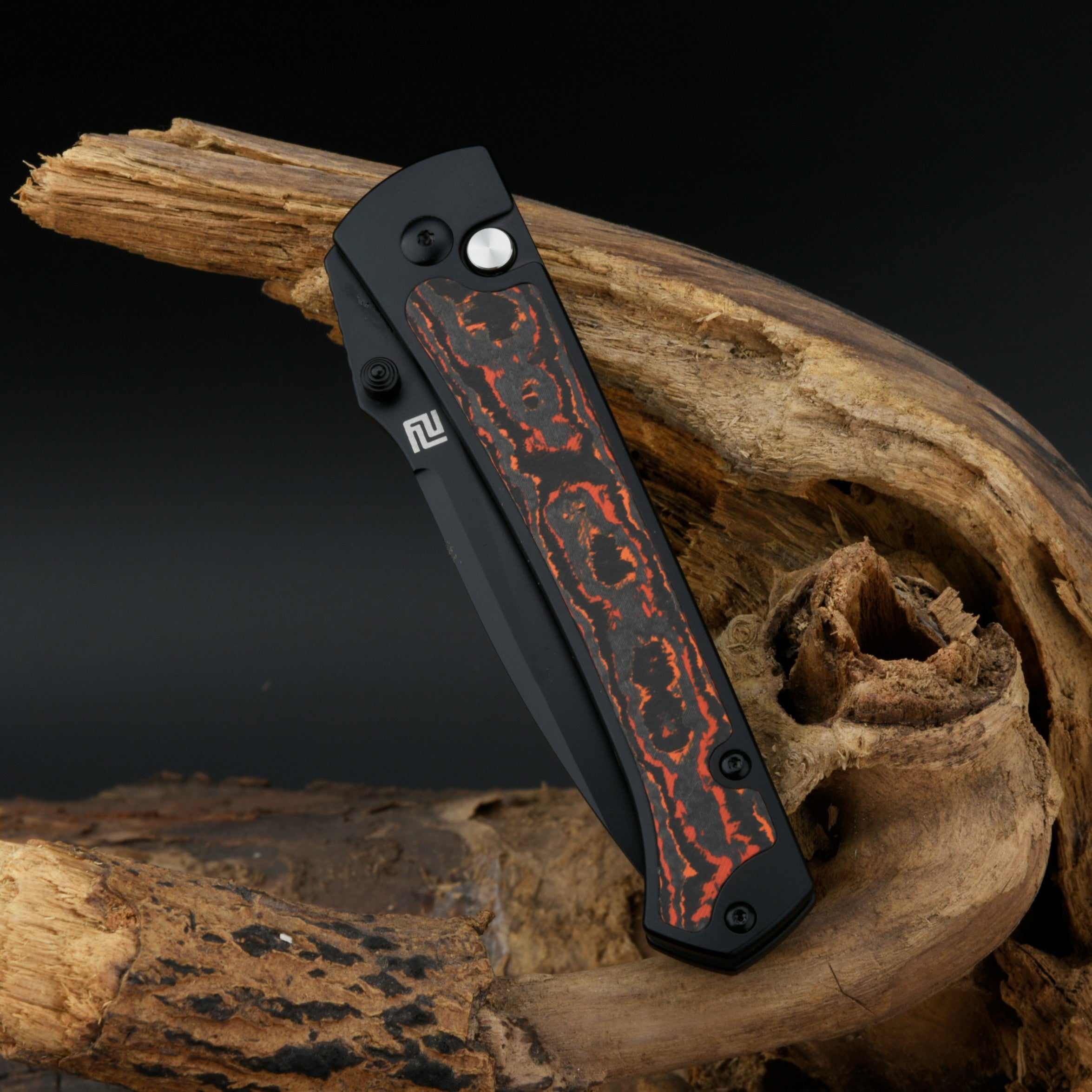 Artisan Cutlery Andromeda 1856G-FCMV M390 Blade Titanium