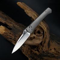 Artisan Cutlery Andromeda 1856G S35VN Blade Titanium Handle Folding Knives