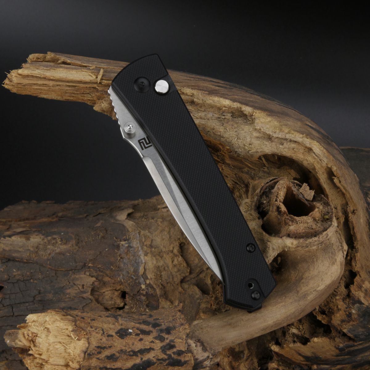 Artisan Cutlery | Andromeda 1856P | Button Lock | Folding Knife