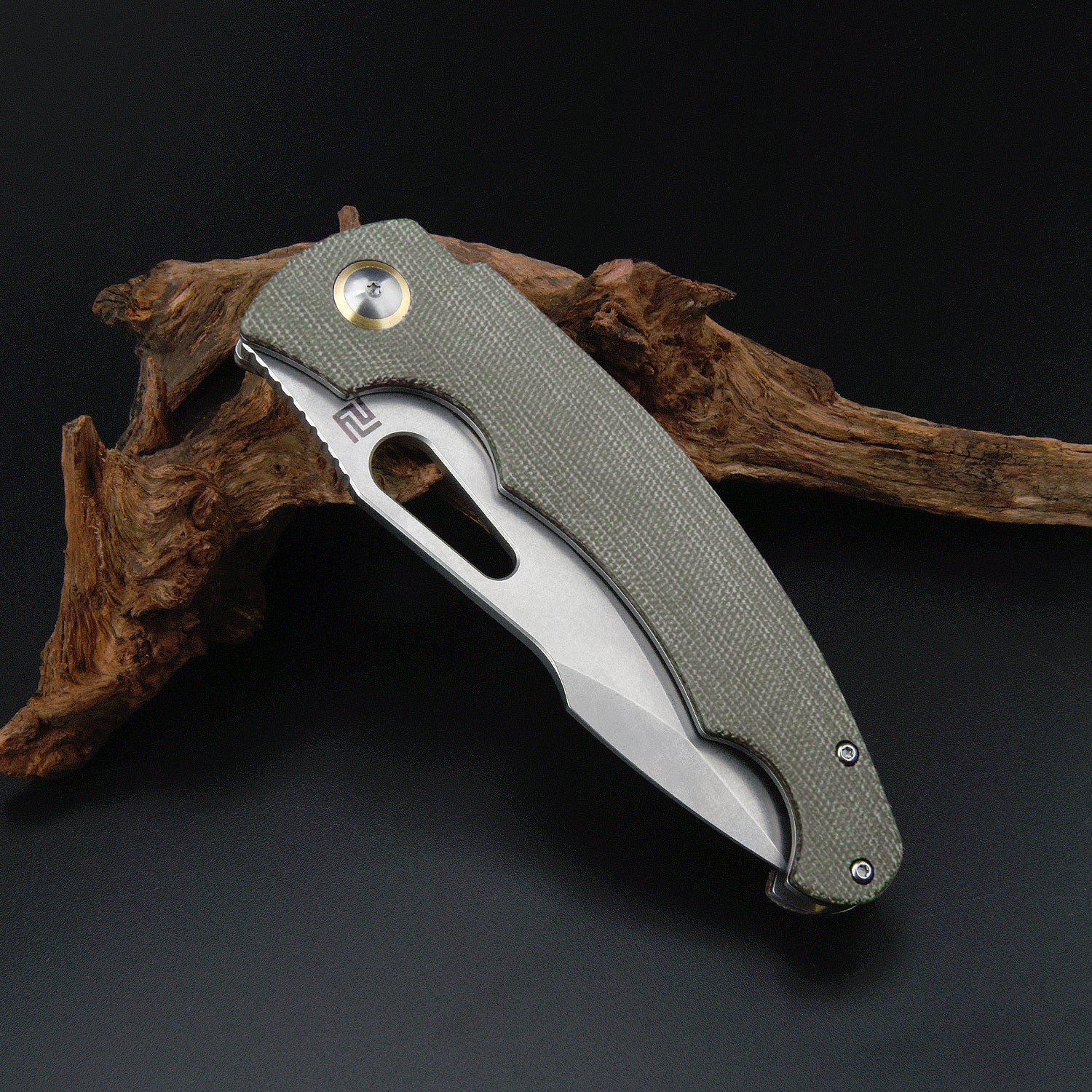 Xcellerator Folding Knife - AR-RPM9 Blade, Micarta Handle