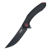 CJRB GOBI J1906 AR-RPM9 Steel Black PVD Blade G10 Handle Folding Knives