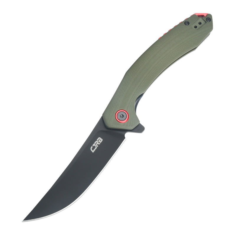 CJRB GOBI J1906 AR-RPM9 Steel Black PVD Blade G10 Handle Folding Knives