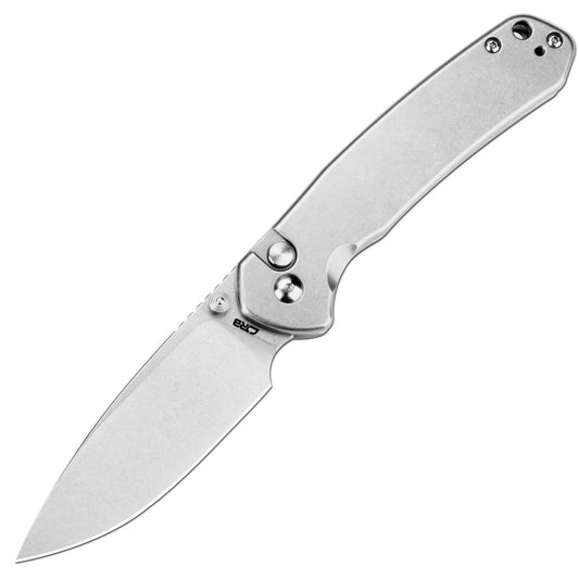 CJRB Pyrite J1925 AR-RPM9 Steel Blade Steel Handle Folding Knives