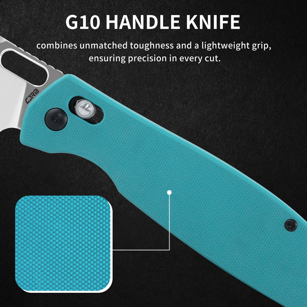 RomaRo - K-KUN2136 CJRB Cutlery Ray Laconico Prado Crossbar Lock Folding Knife