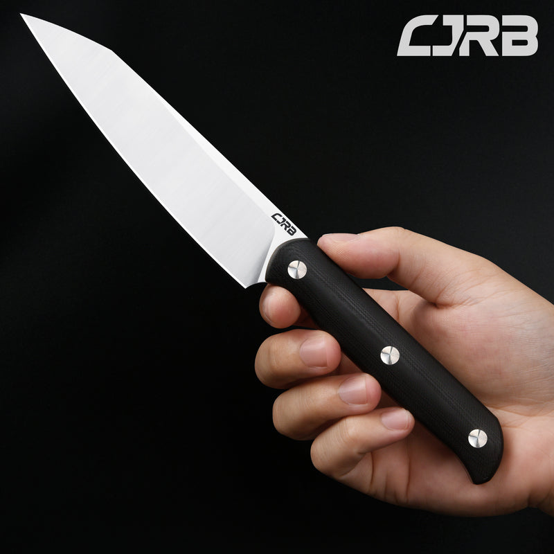 CJRB Silax J1921B AR-RPM9 Steel Blade G10 Handle Fixed Blade Knives