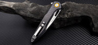 Artisan Cutlery Archaeo ATZ-1821PS D2 Blade Carbon Fiber Handle Folding Knives