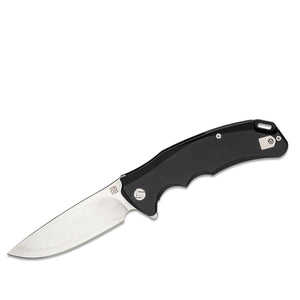 Artisan Cutlery Tradition ATZ-1702GD Damascus Blade Titanium TC4 Handle Folding Knives