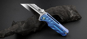Artisan Cutlery Proponent ATZ-1820G S35VN Blade Titanium Handle Folding Knives