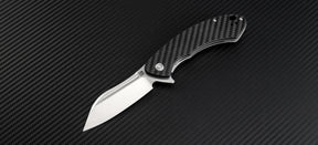 Artisan Cutlery Eterno ATZ-1818P D2 Blade Carbon Fiber Handle Folding Knives