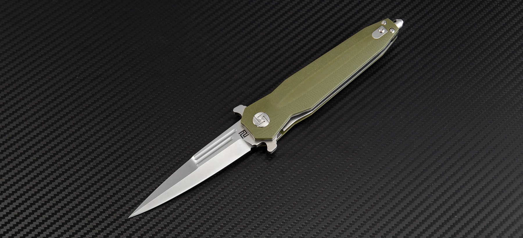 Artisan Cutlery Hornet ATZ-1810P D2 Blade G10(Curve) Handle Folding Knives