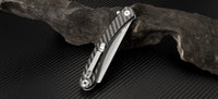 Artisan Cutlery Orthodox ATZ-1817P D2 Blade Carbon Fiber Handle Folding Knives