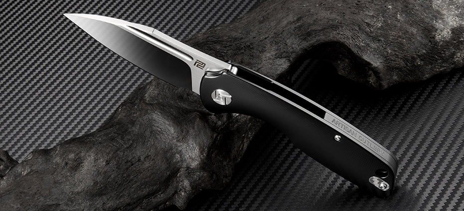 Wren (ATZ-1825G) S35VN - Textured Handle, Drop Point Blade